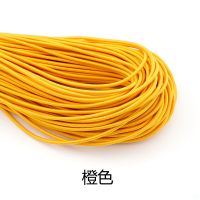 松紧带辅料黑色橡皮筋高弹力绳彩色跳皮筋细牛筋绳圆形可调节多用