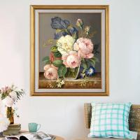 百年好合十字绣结婚婚礼爱情喜庆情侣人物系列牡丹花客厅新款卧室