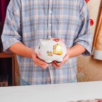 陶瓷猪猪存钱罐只进不出大容量成人大人学生女儿童男孩子储蓄罐