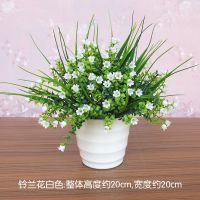 仿真植物小盆栽景室内家居客厅装饰假绿植塑料假花茶几小摆件花草