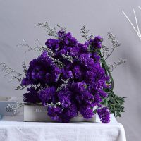 云南干花花束勿忘我大束情人草水晶草满天星家居摆设装饰鲜花