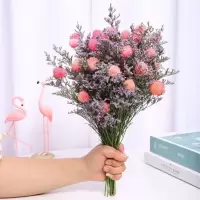 云南干花花束真花组合招干花情人草混搭花束家居摆设装饰花
