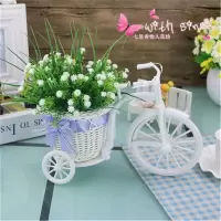 仿真花车 + 仿真花束仿真花车套装饰仿真花车套装 家居饰品摆件塑