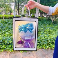 满天星干花花束生日礼物大束真花女闺蜜少女送女朋友永生花卉