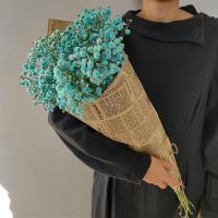 满天星勿忘我干花花束家居摆设客厅装饰摆件永生花鲜花情人节大束