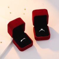 日韩莫桑钻结婚情侣一对仿真钻戒活口可调节银戒指女男潮婚礼道具