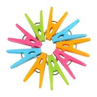 塑料晾衣夹内衣内裤袜子夹衣架晒被子夹子晾防风大小塑料夹