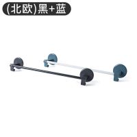 卫生间毛巾架免打孔浴室置物架墙上自粘卫生间用品小百货宿舍