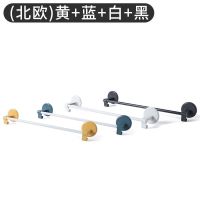 卫生间毛巾架免打孔浴室置物架墙上自粘卫生间用品小百货宿舍