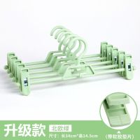 裤夹子家用无痕裤挂裤子衣架裤架子裤夹裙子夹塑料防滑汉服夹裤架