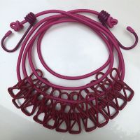 旅游用品旅行出差创意便携套装出国装备 折叠晾衣绳衣夹