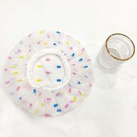 加厚浴帽防水沐浴帽淋浴单层头套帽厨房防油烟帽子女士款洗澡发套