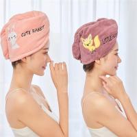 干发帽强吸水浴帽洗头发速干毛巾包头女加厚成人长发擦头巾