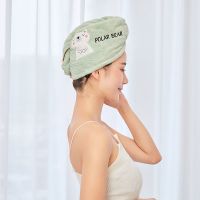 干发帽强吸水浴帽洗头发速干毛巾包头女加厚成人长发擦头巾