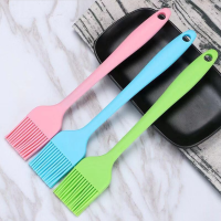 家用耐高温油刷子厨房烙饼硅胶油刷烘焙烧烤刷不掉毛油刷子