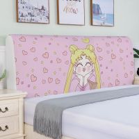 北欧风布艺床头罩全包床头套床头防尘罩套保护床头靠背罩