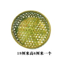 竹篮子家用馒头手提竹篮编织篮子竹编制品簸箕收纳筐小竹筐菜篮子