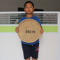 簸箕竹编制品筛子细孔竹制品单个家用簸萁筲箕手工编织晒东西