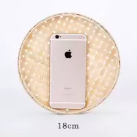 簸箕竹编制品筛子细孔竹制品单个家用簸萁筲箕手工编织晒东西