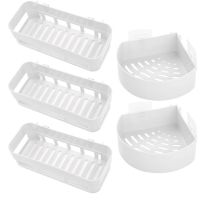 卫生间置物架免打孔挂壁储物盒浴室淋浴房放洗发水沐浴露收纳架子