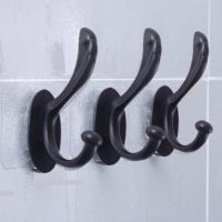 衣帽挂钩2个4个10个装新款简约时尚衣帽架免打孔壁挂式加厚挂衣钩