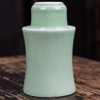 陶瓷温酒壶烫酒壶半斤酒壶家用二两黄酒白酒杯中式温酒器陶瓷酒具