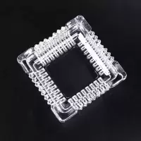 办公烟灰缸破损水晶玻璃烟灰缸家用客厅大号加厚防摔烟缸