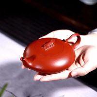 宜兴紫砂壶名家全手工原矿大红袍飞鸿壶家用茶具泡茶器套装