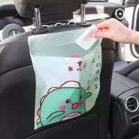 车载垃圾袋粘贴式垃圾桶汽车内用可折叠车上多功能清洁袋收纳