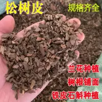 腐熟松树皮君子兰土蝴蝶兰文心兰椰土珍珠岩火山岩发酵松树皮