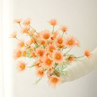 小雏菊仿真花洋甘菊假花花束餐桌客厅摆花装饰花手捧花小菊花