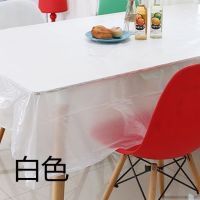 10-100张一次性桌布台布 防水油 塑料餐桌布圆桌方桌婚庆酒席