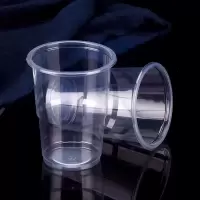 一次性杯子塑料杯透明杯航空杯家用水杯茶杯加厚水杯