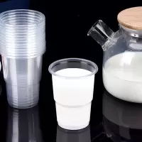 一次性杯子塑料杯透明杯航空杯家用水杯茶杯加厚水杯