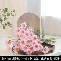 家居雏菊洋甘菊非洲菊波斯菊仿真花菊花人造绢花家居客厅