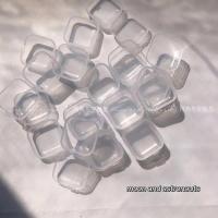 首饰收纳小盒子多功能杂物储存透明ins戒指发夹发绳项链手链学生