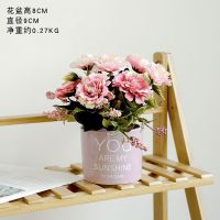 仿真绿植假花盆栽装饰小摆件创意室内客厅办公桌面花卉植物盆景