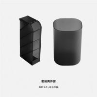 简约磨砂多功能斜插式笔筒大容量学生文具桌面收纳少女心ins