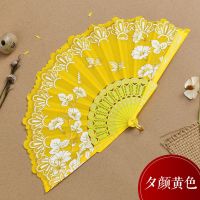 夕颜中国风古风扇子旗袍扇子女士折扇舞蹈扇女士扇扇