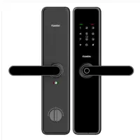 凯迪仕(Kaadas)智能锁A7-W红古铜指纹锁家用防盗门锁电子密码锁防猫眼锁WIFI直连