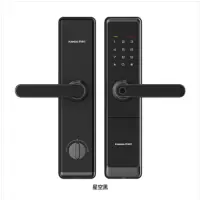 凯迪仕智能锁A6-W 星空黑 指纹锁家用防盗门锁电子锁密码锁