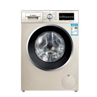 博世(Bosch) 9公斤大容量家用洗烘干一体 滚筒洗衣机全自动 WJUL44090W 香槟金