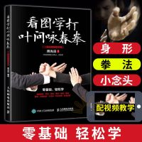 看图学打叶问咏春拳 赠二维码视频教学图解示范武术武功秘籍书籍