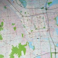 苏州地图 苏州交通旅游图 苏州城区及苏州市域图 公交地铁景点图