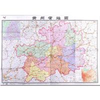 2021年新版贵州地图贵州省贴图高清1.1米城区图地形图交通旅游图