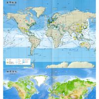 2021新版 世界港口交通地图集 全球航线海运航运空运 物流货运 世