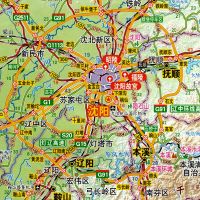 辽宁、吉林、黑龙江自驾游地图册 中国分省地图册 东三省地图