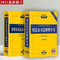 正版2021刑法及司法解释全书刑事诉讼法修正案十一法律法规案例