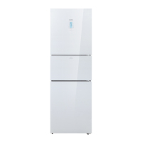 西门子(SIEMENS)274升 三门冰箱 家门变频三开门电冰箱 零度保鲜 混冷无霜 玻璃面板 KG28US12EC