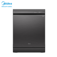 美的洗碗机 家用16套双变频洗碗机GX1000S 光触媒热风烘干一级三星消毒五臂飓风洗全自动立嵌两用智能刷碗机